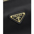 fedele Imitazioni borse griffate media Prada Re-Nylon con manico superiore e lucchetto 1BB127 Nero