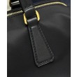fedele Imitazioni borse griffate media Prada Re-Nylon con manico superiore e lucchetto 1BB127 Nero