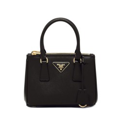 fedele Borse Imitazioni Mini/Media Galleria Saffiano Prada 1BA906 Nero