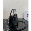 fedele Borse Imitazioni Mini/Media Galleria Saffiano Prada 1BA906 Nero