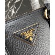 fedele Borse Imitazioni Mini/Media Galleria Saffiano Prada 1BA906 Nero