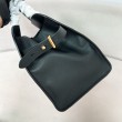 fedele Prada Large Tote Bag con Fibbie Nero
