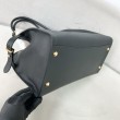 fedele Prada Large Tote Bag con Fibbie Nero