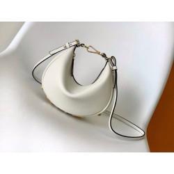 Fendi Fendigraphy Mini Bag Bianco