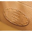 Fendi Peekaboo ISeeU Small Selleria Borsa con 556 impunture cucite a mano Marrone