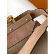 Fendi Peekaboo Soft Medium Bag Grigio Tortora