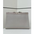 Fendi Peekaboo-Tote Bag FF Grigio