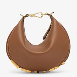 Riproduzione Fedele Mini borsa Fendi Fendigraphy marrone imitazioni