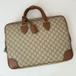 Gucci 821149 Borsa a tracolla media GG Emblem Marrone