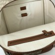 Gucci 821159 GG Emblem zaino medio Marrone