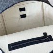 Gucci 821159 GG Emblem zaino medio Nero