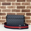 Gucci Borse Replica a tracolla GG uomo 792124 Nero