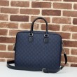 Gucci Borsa a tracolla media Ophidia uomo GG 792116 Marrone