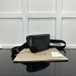 Gucci GG Emblem Marsupio medio 821162 Nero