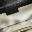Gucci GG Emblem Marsupio medio 821162 Nero