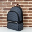 Gucci GG Supreme Men backpack 792123 Nero