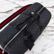 Gucci Men GG Supreme Duffle Bag 792074 Nero