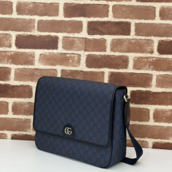 Gucci Ophidia Men messenger bag Blu scuro