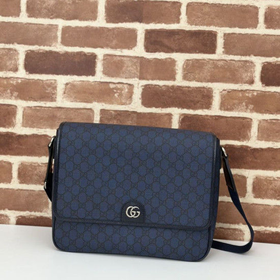 Gucci Ophidia Men messenger bag Blu scuro