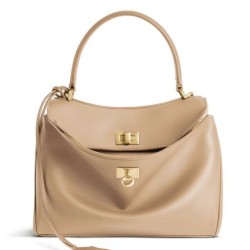 Riproduzione Fedele Balenciaga Rodeo Mini Handbag Albicocca imitazioni