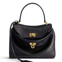 Riproduzione Fedele Balenciaga Rodeo Mini Handbag Nero imitazioni