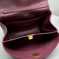 Riproduzione Fedele Balenciaga Rodeo Mini Handbag Malva imitazioni