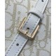 Riproduzione Fedele Dior Medium DiorTravel Nomad Pouch Cream imitazioni