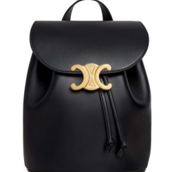 Riproduzione Fedele Zaino Celine Celine Bonnie Pelle di vitello liscia Nero imitazioni