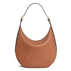 Riproduzione Fedele Borsa Celine Heloise Supple Pelle di vitello color caffè imitazioni