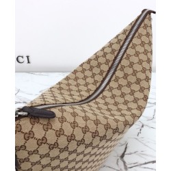 Borsa a tracolla grande Gucci B 800194 Caffè
