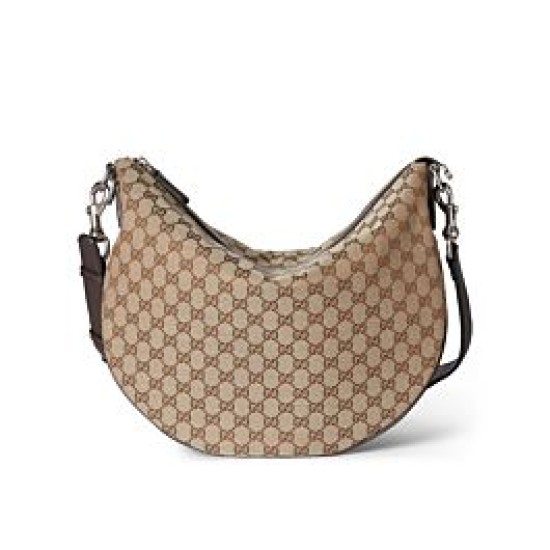Riproduzione Fedele Borse Imitazioni a tracolla media Gucci B 817420 Caffè imitazioni