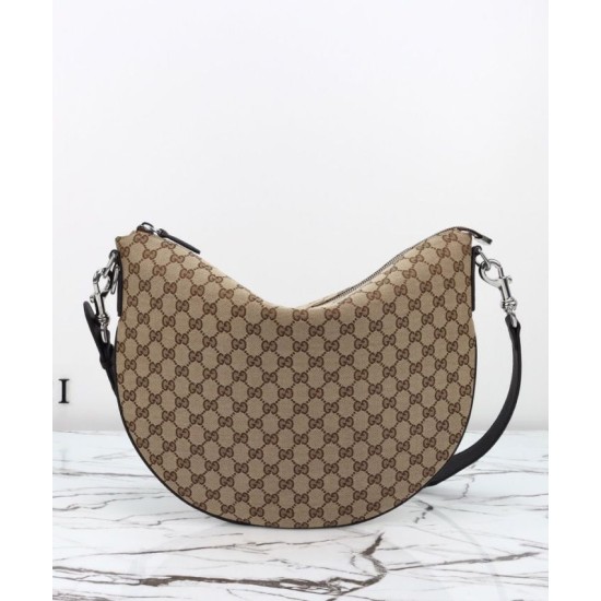 Riproduzione Fedele Borse Imitazioni a tracolla media Gucci B 817420 Caffè imitazioni