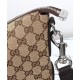 Riproduzione Fedele Borse Imitazioni a tracolla media Gucci B 817420 Caffè imitazioni