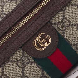 Qualità Specchio Replica Borse Imitazioni a tracolla mini Gucci Ophidia 816359 Caffè scuro Riproduzione Fedele Borse Imitazioni a tracolla mini Gucci Ophidia 816359 Caffè scuro imitazioni
