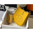 Hermes Evelyne III TPM Mini Bag Arancione Clemence