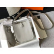 Hermes Evelyne III TPM Mini Bag Grigio Clemence