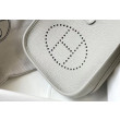 Hermes Evelyne III TPM Mini Bag Grigio Clemence
