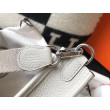 Hermes Evelyne III TPM Mini Bag Grigio Clemence