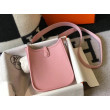Hermes Evelyne III TPM Mini Bag Rosa Clemence