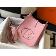 Hermes Evelyne III TPM Mini Bag Rosa Clemence