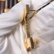 Hermes Mini Constance 24mm Cintura Reversibile Nero/Oro