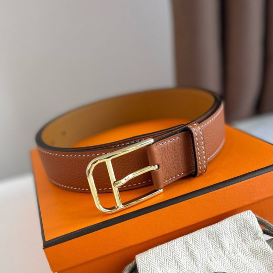 Hermes Romain 35MM Cintura Clemence Marrone Hermes Romain 35MM Cintura Clemence Marrone
