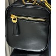 Imitazione Borse Replica a tracolla media Prada in Re-Nylon Con lucchetto 1BC233 Nero