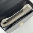 Imitazione Borsa mini con manico superiore Gucci Horsebit 1955 781387 nero