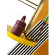 Imitazione Borsa mini Vanity Gaby YSL Saint Laurent Bordeaux