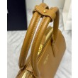 Imitazione Borsa Prada Media Saffiano 1BG537 Caffè