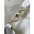 Imitazione Borsa tote verticale Dior piccola/media Dior Toujours bianca