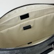 Imitazione Gucci 821149 Borsa a tracolla media GG Emblem Nero