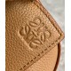 Qualità Specchio Replica Loewe Puzzle Mini Bag Pelle di vitello granulata toffee Riproduzione Fedele Loewe Puzzle Mini Bag Pelle di vitello granulata toffee imitazioni