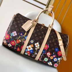 Qualità Specchio Replica Borse Imitazioni Louis Vuitton Louis Vuitton x TM Keepall Bandouliere 45 M14182 Riproduzione Fedele Borse Imitazioni Louis Vuitton Louis Vuitton x TM Keepall Bandouliere 45 M14182 imitazioni